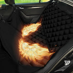 Flame Wings Print Pet Car Back Seat Cover