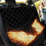 Flame Wings Print Pet Car Back Seat Cover