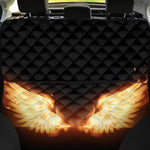 Flame Wings Print Pet Car Back Seat Cover