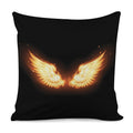 Flame Wings Print Pillow Cover
