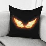 Flame Wings Print Pillow Cover