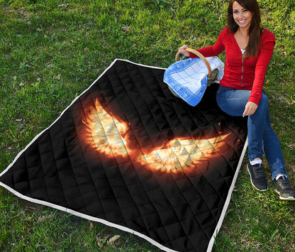 Flame Wings Print Quilt