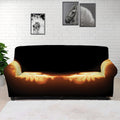Flame Wings Print Sofa Cover
