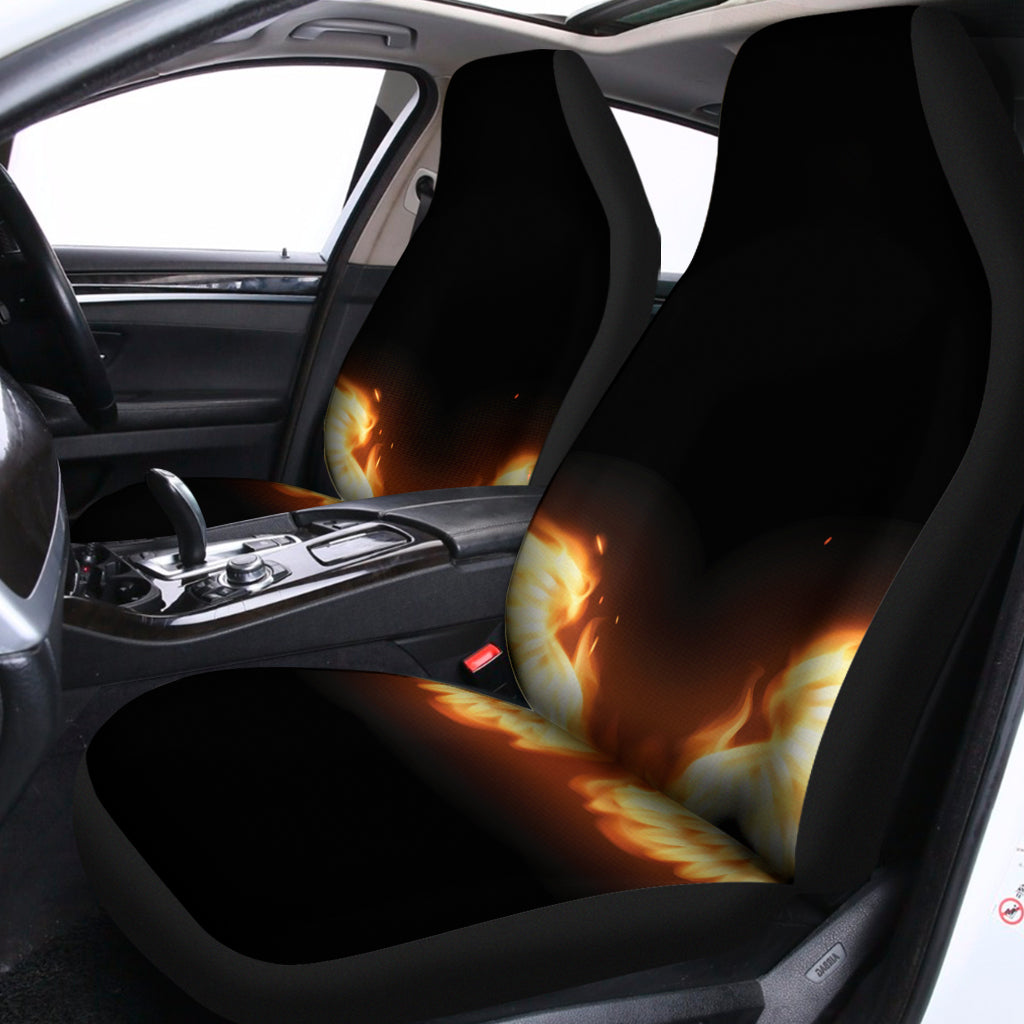 Flame Wings Print Universal Fit Car Seat Covers