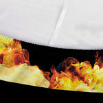 Flaming Star of David Print Sofa Cover