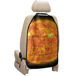 Flaming Sun Print Car Seat Organizers