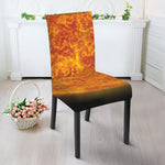 Flaming Sun Print Dining Chair Slipcover