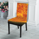 Flaming Sun Print Dining Chair Slipcover