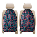 Flamingo And Hawaiian Floral Print Car Seat Organizers