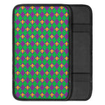 Fleur-De-Lis Mardi Gras Pattern Print Car Center Console Cover