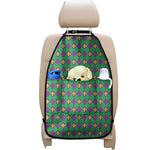 Fleur-De-Lis Mardi Gras Pattern Print Car Seat Organizers