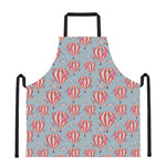 Floral Air Balloon Pattern Print Apron