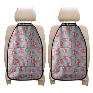 Floral Air Balloon Pattern Print Car Seat Organizers