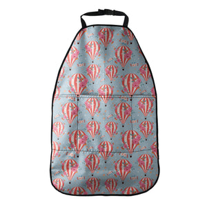 Floral Air Balloon Pattern Print Car Seat Organizers