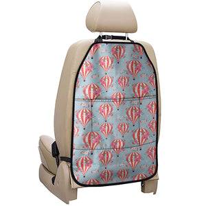 Floral Air Balloon Pattern Print Car Seat Organizers