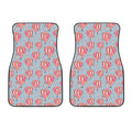 Floral Air Balloon Pattern Print Front Car Floor Mats