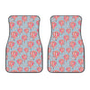 Floral Air Balloon Pattern Print Front Car Floor Mats