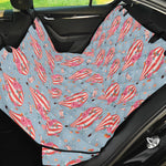 Floral Air Balloon Pattern Print Pet Car Back Seat Cover