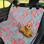 Floral Air Balloon Pattern Print Pet Car Back Seat Cover