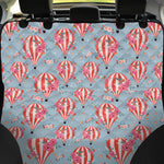 Floral Air Balloon Pattern Print Pet Car Back Seat Cover