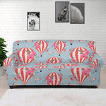 Floral Air Balloon Pattern Print Sofa Cover