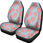 Floral Air Balloon Pattern Print Universal Fit Car Seat Covers