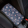 Floral Ballet Pattern Print Car Center Console Cover