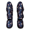 Floral Ballet Pattern Print Muay Thai Shin Guards