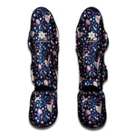 Floral Ballet Pattern Print Muay Thai Shin Guard