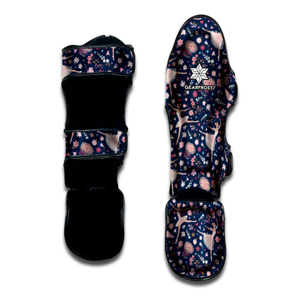 Floral Ballet Pattern Print Muay Thai Shin Guard