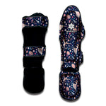 Floral Ballet Pattern Print Muay Thai Shin Guard