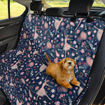 Floral Ballet Pattern Print Pet Car Back Seat Cover