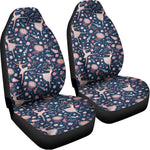 Floral Ballet Pattern Print Universal Fit Car Seat Covers
