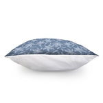 Floral Denim Jeans Pattern Print Pillow Cover
