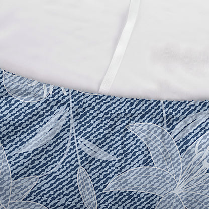 Floral Denim Jeans Pattern Print Sofa Cover
