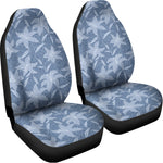Floral Denim Jeans Pattern Print Universal Fit Car Seat Covers