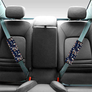 Floral Dream Catcher Pattern Print Car Seat Belt Covers