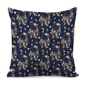 Floral Dream Catcher Pattern Print Pillow Cover