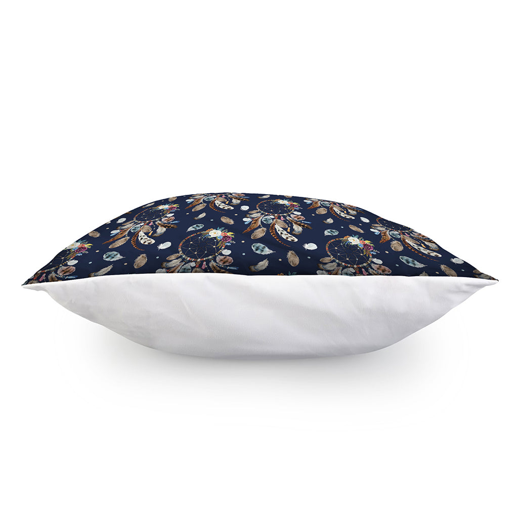 Floral Dream Catcher Pattern Print Pillow Cover