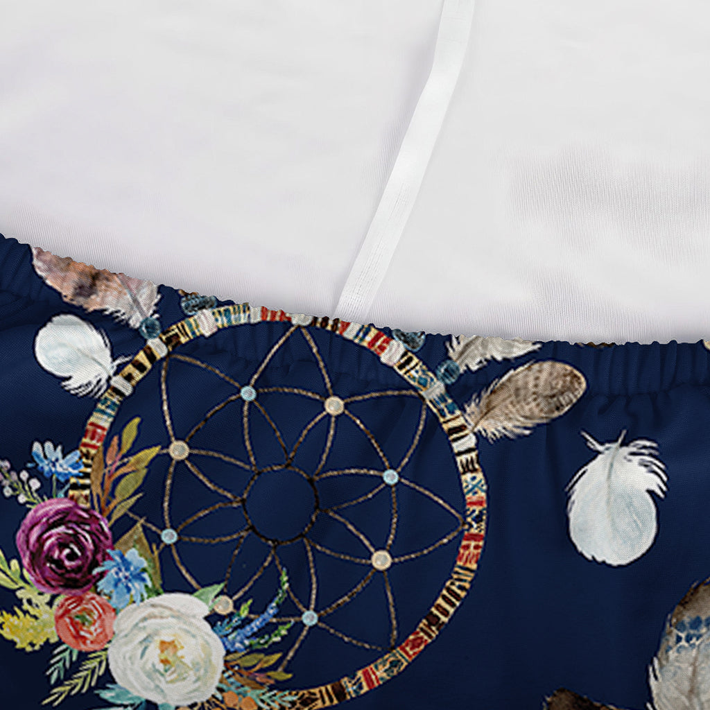 Floral Dream Catcher Pattern Print Sofa Cover