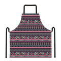 Floral Ethnic Pattern Print Apron