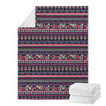 Floral Ethnic Pattern Print Blanket
