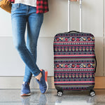 Floral Ethnic Pattern Print Luggage Cover