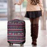 Floral Ethnic Pattern Print Luggage Cover