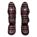 Floral Ethnic Pattern Print Muay Thai Shin Guards