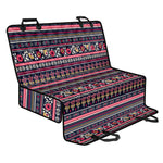 Floral Ethnic Pattern Print Pet Car Back Seat Cover
