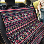 Floral Ethnic Pattern Print Pet Car Back Seat Cover