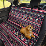 Floral Ethnic Pattern Print Pet Car Back Seat Cover