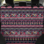 Floral Ethnic Pattern Print Pet Car Back Seat Cover