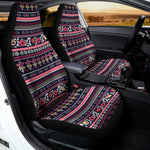Floral Ethnic Pattern Print Universal Fit Car Seat Covers